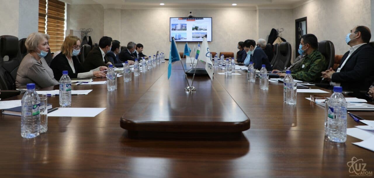 В агентстве "Узатом" проходит совещание в формате видеоконференции с экспертами МАГАТЭ по проведению миссии ИНИР.
